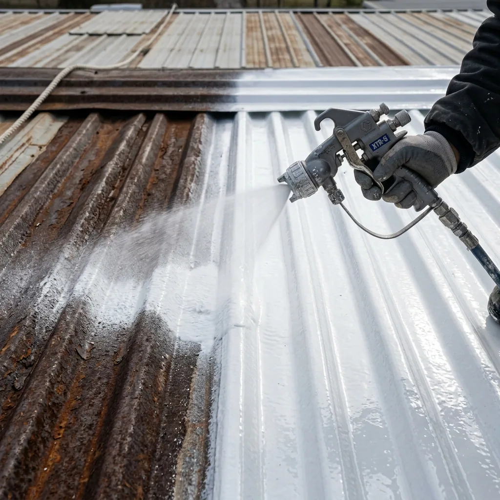 Spray Polyurethane Foam Roofing in Grand Prairie, TX