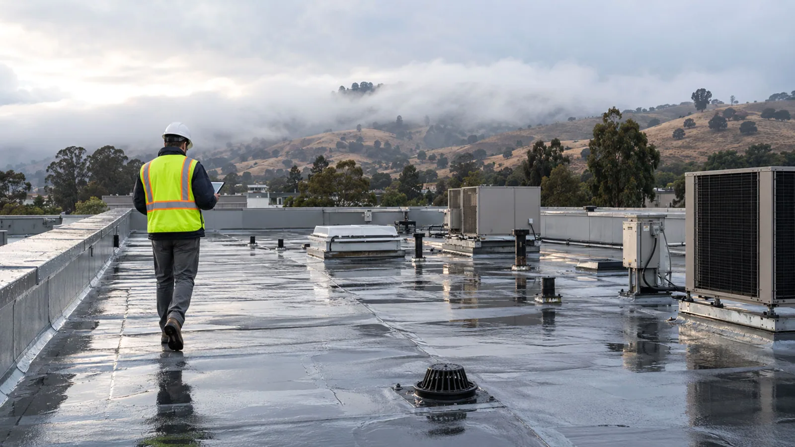 Commercial Roof Inspection in Grand Prairie, TX