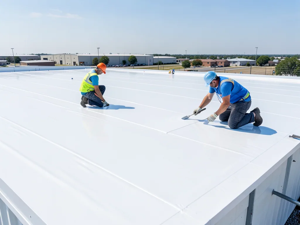 Commercial Roof Recover in Grand Prairie, TX