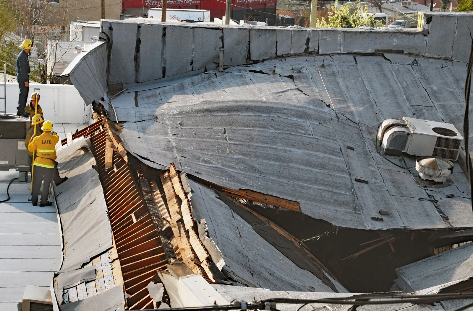 Commercial Storm Damage Roof Repair in Grand Prairie, TX